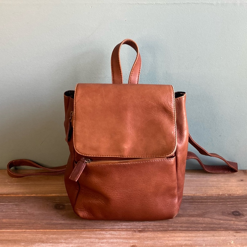 Hobo International vintage leather backpack